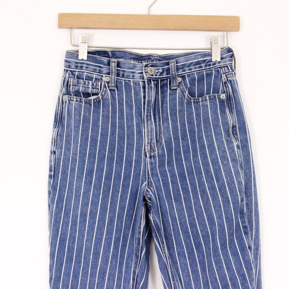 *American Eagle Outfitters Pinstripe Mom Jean - Picture 4 of 7